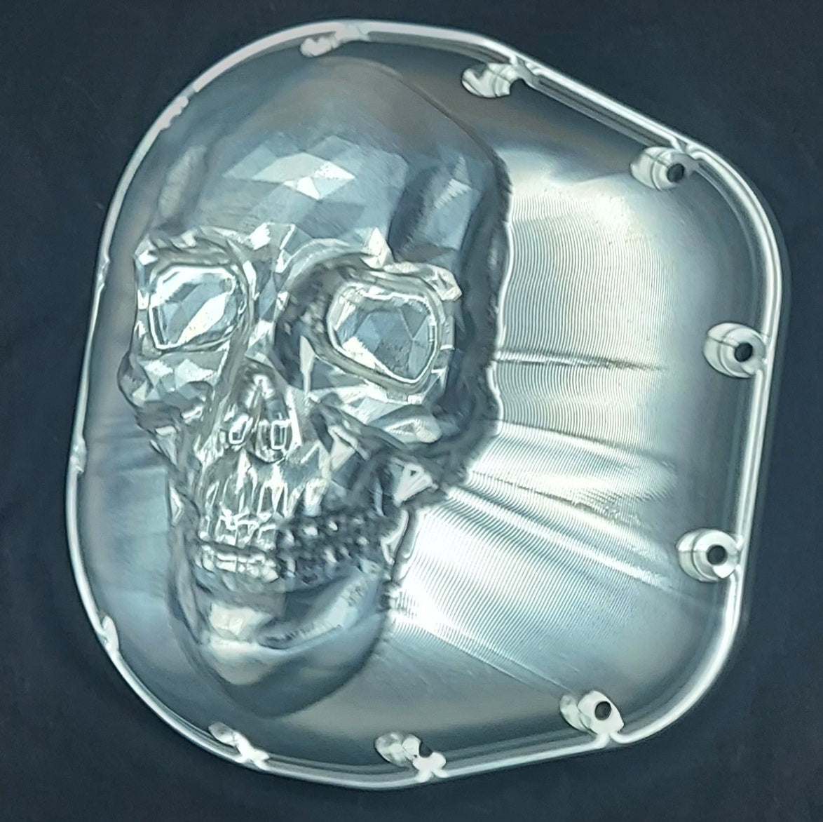 Billet Skull Differential Cover fits Ford Sterling 10.5