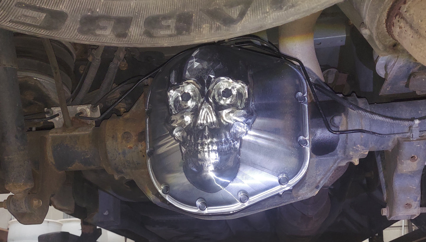 Billet Skull Differential Cover fits Ford Sterling 10.5