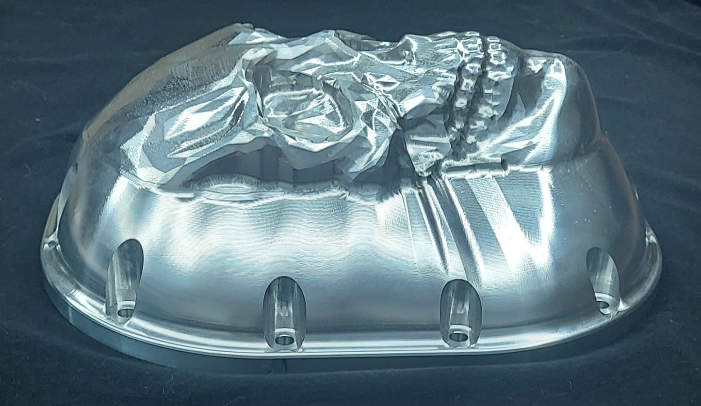 Billet Skull Differential Cover fits Ford Sterling 10.5